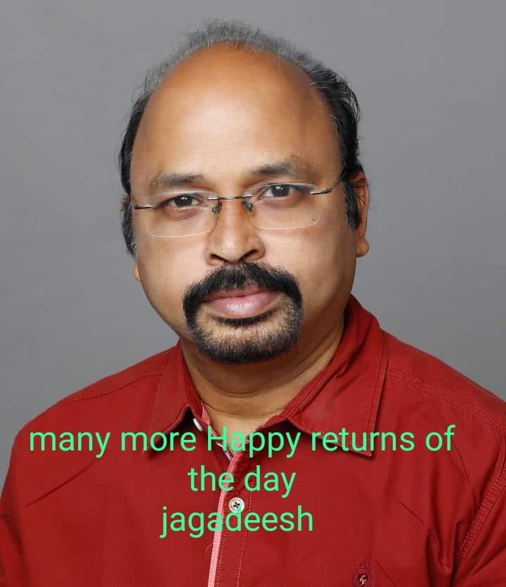 Birthday wishes to Sri Balivada Tirumala Jagadeesh