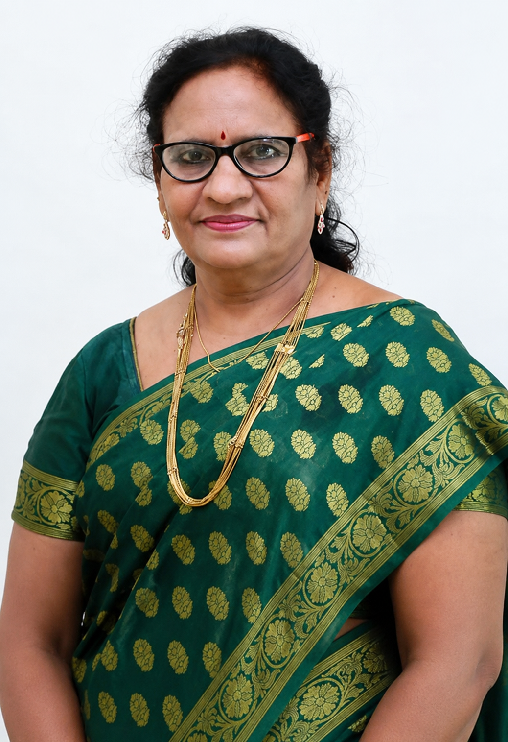 Portrait of Smt. Manapuram Maha Lakshmi, Women President