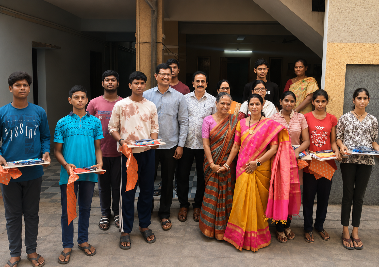 Best wishes to community students
